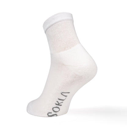 Diabetikersocken aus Baumwolle mit niedrigem Bündchen
